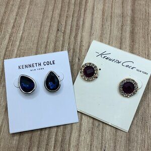 Kenneth Cole Bundle Stud Earrings (2)
